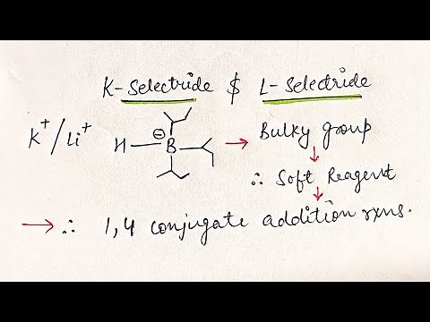 K and L selectride Reagents | Organic Reagents | Wow science
