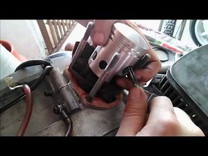 Motor/engine Hodaka 125 pistão/piston vespa rebuilt/restore