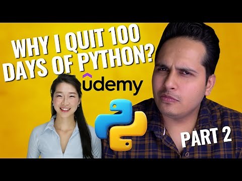 100 Days Of Python Bootcamp Quit Kyu Kiya? | Dr. Angela Yu Python Bootcamp Udemy Course Review Hindi