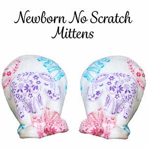 Baby No Scratch Mittens Sewing Pattern & Tutorial | Newborn | Easy DIY | Baby Shower Gift to Sew | PDF | Instant Download | Hand Covers - Etsy