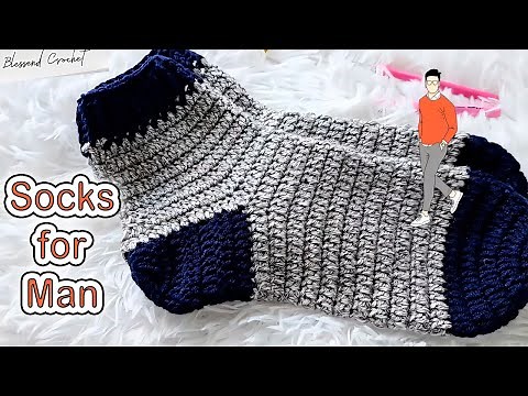 EASIEST Crochet Socks! 😱 Perfect for Beginners!