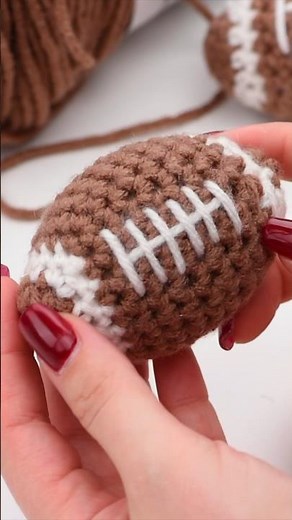 Crochet Football🏈 🧶