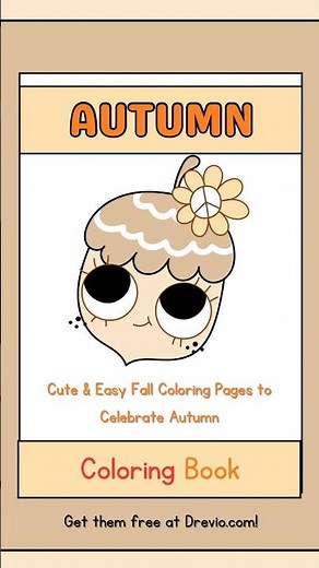 Cute & Easy Fall Coloring Pages to Celebrate Autumn