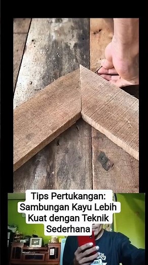 Woodworking Tips: Stronger Wood Joints Using Simple Techniques #fyp