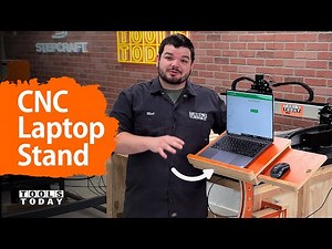 How to Make a CNC Laptop Stand | ToolsToday