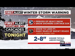 Saturday evening weather forecast (2/1)