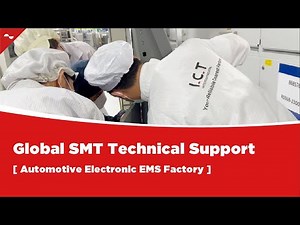 I.C.T SMT Splicing Machine Applicable in Automotive Electronic EMS Factory