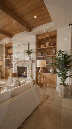 Inside This Luxury Beachfront Tropical Villa | Warm Coastal Organic Interior Design Home Tour