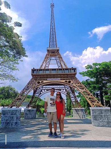 Pinas | Eiffel Tower 🇫🇷 The EIFFEL TOWER is widely regarded as a symbol of love and romance. Often referred to as the "CITY OF LOVE". #nocopyrightinfringementintended | MJ Valenzuela Bacani