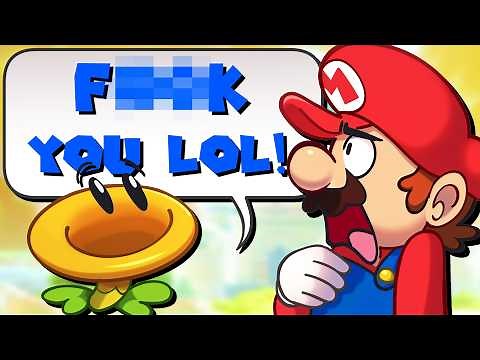 Mario Wonder, but It's Google Translated 100 Times...