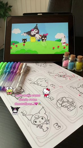 DIY Sanrio Room Decorations Ideas