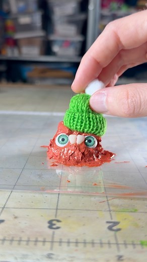 Fall Colors Paint Blob: Red Brown #weirdart #paint #blob | Nick Douillard