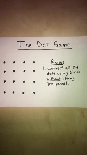 The Dot Game #puzzle #try #dotgame #fyp