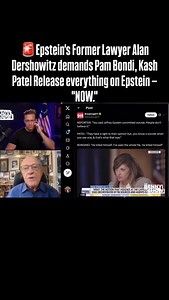 334 reactions · 33 comments | “I know exactly who’s on those tapes. There is evidence. He recorded everything. Every single tape needs to come out. I know several names have not been mentioned...” - Alan Dershowitz #epstein #benny #show #pam #bondi #kash #patel #alan #dershowitz #news #big #now | BigAzrob | Facebook