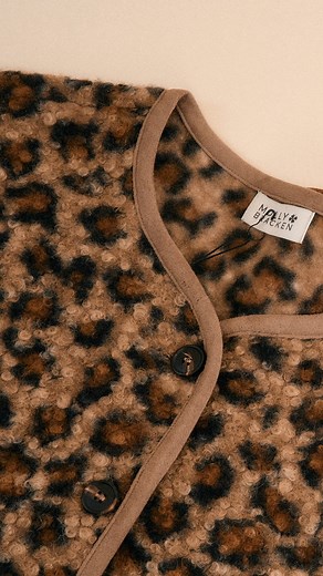 ON SET Beige set leo print = the must-have autumn look | Molly Bracken Official