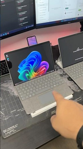 Working with Microsoft @surface Pro 11