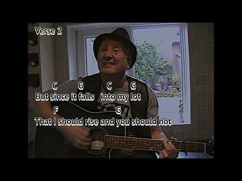 THE PARTING GLASS - Chords & Lyrics On-Screen
