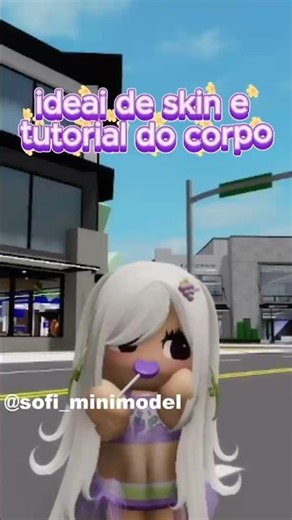 ideia de skin e tutorial de corpo | skin Brookhaven #brookhave #roblox