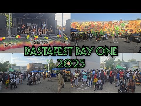 Celebrating 32 Years! Rastafest 2025 Day One in Toronto's Little Jamaica