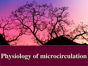 Physiology of microcirculation - SlideServe