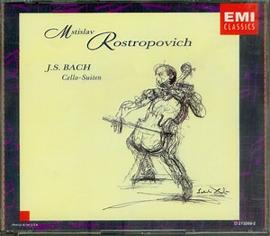 J.S. Bach - Mstislav Rostropovich - Cello-Suiten