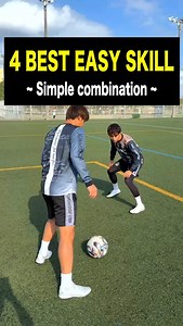 4 BEST EASY SKILLS ~You should learn these skills😁~ @regate_kohei #football #regateドリブル塾 #サッカースクール | Kohei Sakugawa