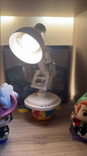 Installing the touch control lego pixar lamp💡#lego #legolamp #legoset #legobuild #newlego