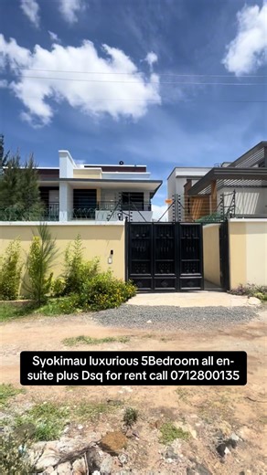 Syokimau off Mwananchi Road 5Bedroom all rooms en-suite plus Dsq for rent 110k #foryou #syokimau #mansiontour #gatewaymall #mandelamaxproperties