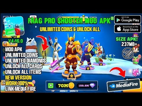 Download Frag Pro Shooter Mod Apk V4.16.0 Terbaru 2025 - Unlimited Coins & Unlock All Character