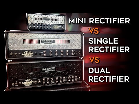 Mesa RECTIFIER Comparison! (They Sound WILDLY Different!)