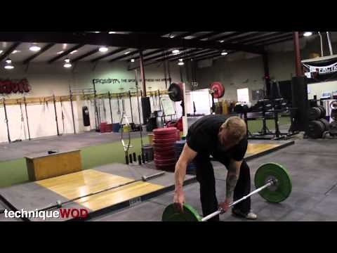 How to Perform Clean and Snatch Deadlifts and Pulls - Technique WOD 87