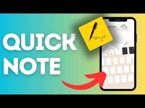How to create a quick note on Jnotes?