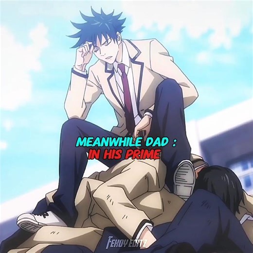 Meanwhile Dad in his prime 💀 #anime #shorts #viralvideo #shortsfeed