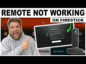 How to Fix Amazon Firestick Remote Not Working...
