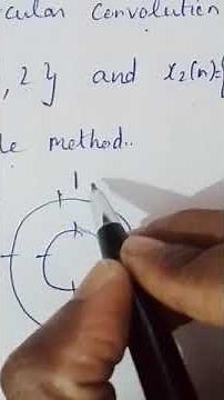 circular convolution #convolution #annauniversity visit YouTube for full video