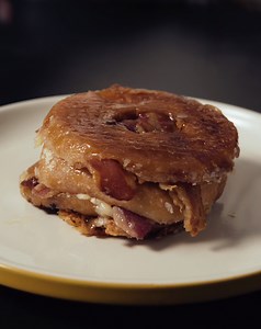 Whatever you’re doing, STOP! Pause scrolling down onto the next post because we are about to blow your minds and mouths. Introducing the CHILLI GLAZED GRILLED CHEESE DOUGHNUT. Told you it was worth it! 🍩🌶️🧀 Full recipe here - https://bit.ly/3rg29d1. | Pilgrims Choice