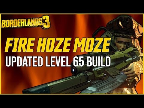 UPDATED BEST MOZE BUILD! Solo All Content (+Gamesave) // Fire Hoze Moze Build // Borderlands 3