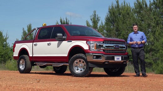Retro F-150 Blends Modernity With Excellent Two-tone Paint Job