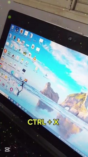 Shortcut keys: Ctrl + X, Ctrl + C, Ctrl + V