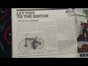 Roper's Steam Velocipede 1869. First Steam Powered Motor Bike