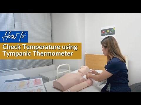 How to Check Temperature using Tympanic Thermometer