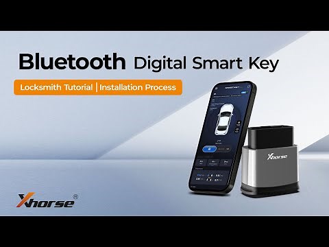 How to Use Xhorse Bluetooth Smart Key | Full Installation & Activation Guide