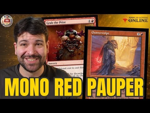 How to EASY WIN a Magic Game! Mono Red Pauper is GREAT (Italian Commentary) | MTGO League 31/01/2026