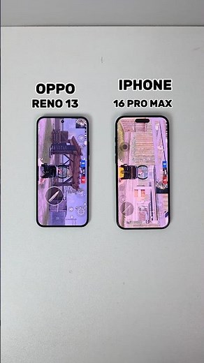 Oppo Reno 13 vs iPhone 16 Pro Max | BGMI Test | FPS, Graphics & Gaming Performance Comparison