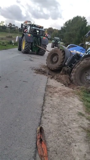 Tractor Rescue Gone Epic! 🚜😱