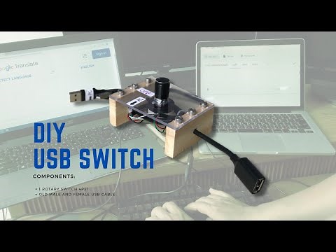 DIY USB SWITCH for Cheap