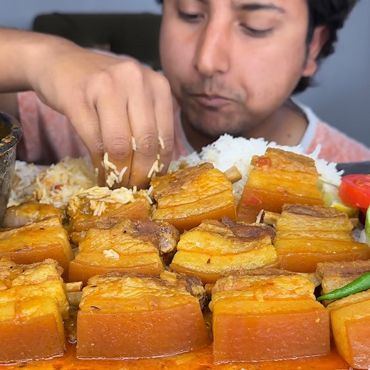 🍖 MUKBANG: SPICY PORK RIBS CURRY 🍛🌿 WITH BASMATI RICE 🍚🥬EXTRA PORK RIBS MEAT GRAVY | EATING MUKBANG 😋 #SpicyPorkRibs #PorkRibsCurry #PorkMukbang #ASMRMukbang #EatingShow #RealMukbang #SpicyFoodLovers | Hungry gadwali