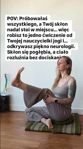 Ślizg nerwowy (nerve flossing) nerwu kulszowego