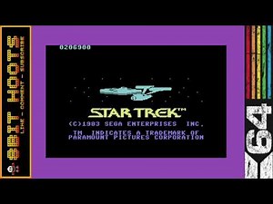 Star Trek (Strategic Operations Simulator) - Commodore 64