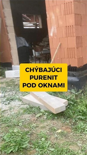 Najväčšia chyba pri oknách? 🥶 Ytong vs. Purenit. Celé video v súvisiacich! #stavba #okna